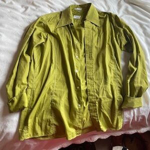 CALE Men's Green Shirt